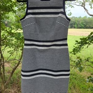 J Crew Sheath Stripe Tweed Dress 4